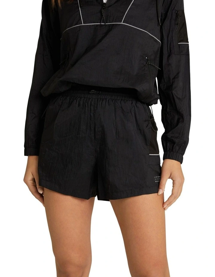 Blaze Gorpcore Pocket Shorts In Black