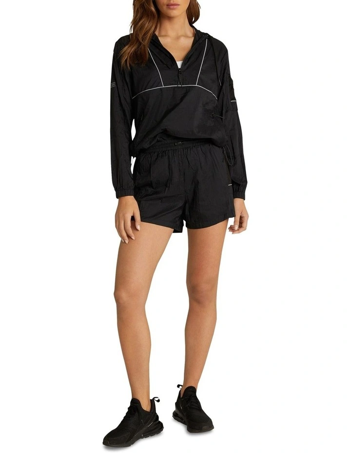 Blaze Gorpcore Pocket Shorts In Black - Image 5