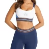 Ivy League Adjustable High Impact Sports Bra In White
