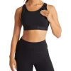 Maternity Luxesoft Nursing Sports Bra In Black