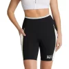 Pocket High Rise Bike Shorts In Black
