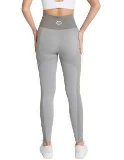 Sorority High Rise Full Length Tights In Grey