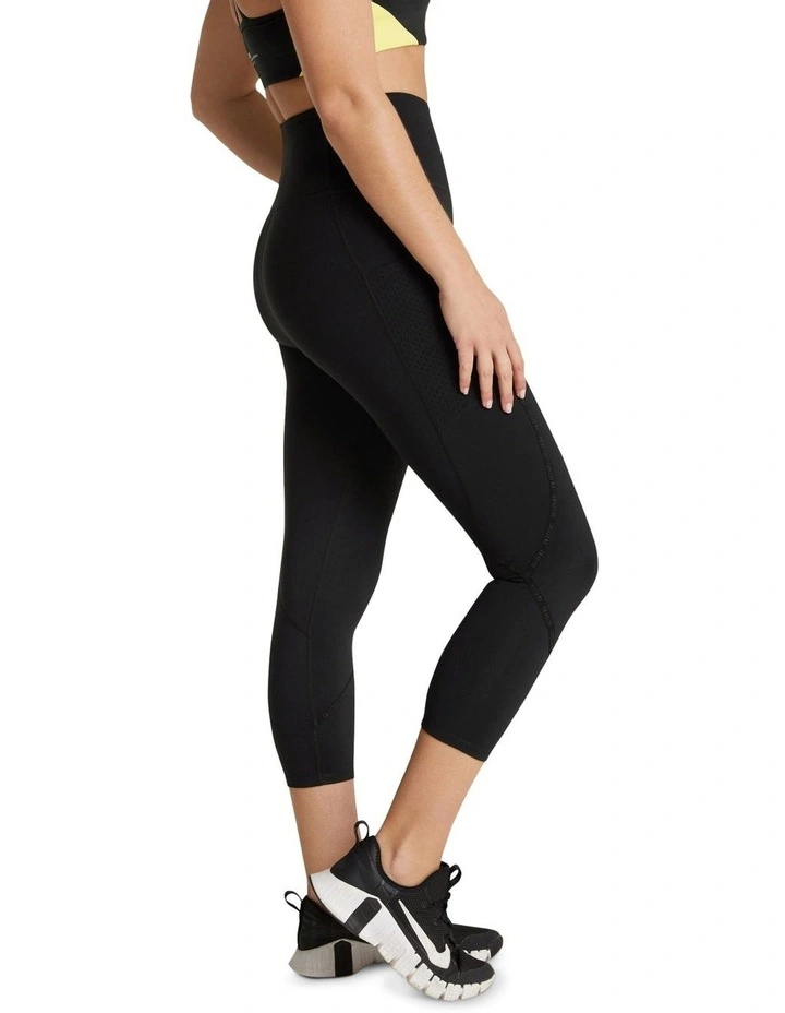 Power Pocket 7/8 Tights In Black - Image 2