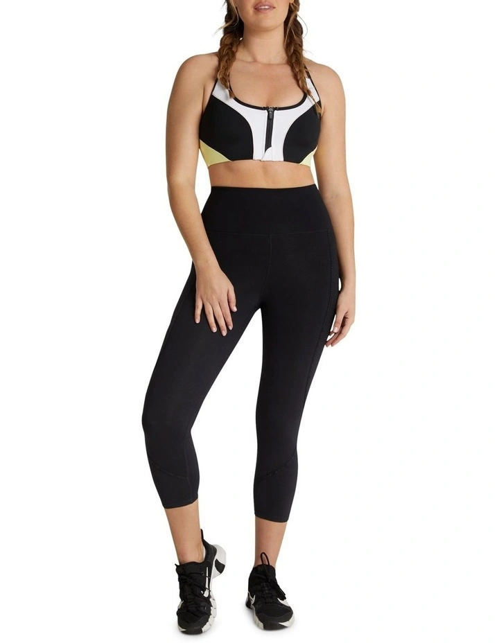 Power Pocket 7/8 Tights In Black - Image 5