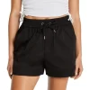 Woven Pocket Shorts In Black