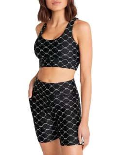 Milan Medium Impact Sports Bra In Black