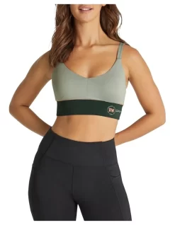 Cruz Low Impact Sports Bra In Grey