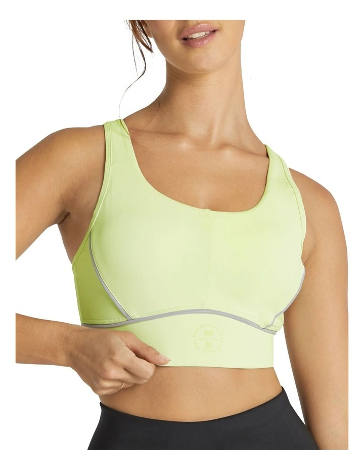 Cruz Adjustable High Impact Sports Bra In Green - Image 3