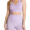 Lemonade Seamless Medium Impact Sports Bra In Purple