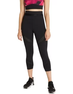 Phantom High Rise Pocket 7/8 Tights In Black