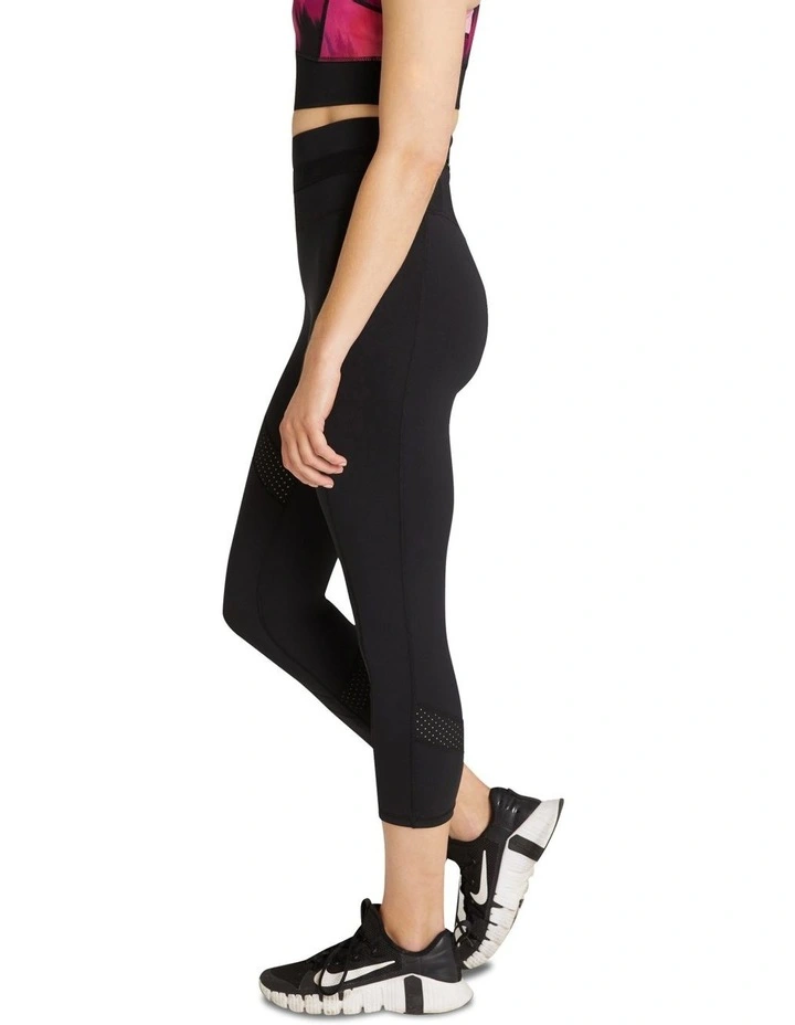 Phantom High Rise Pocket 7/8 Tights In Black - Image 2