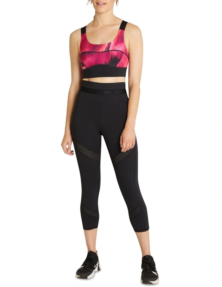 Phantom High Rise Pocket 7/8 Tights In Black - Image 5