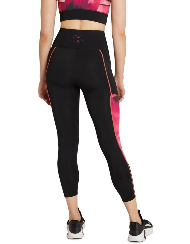 Phantom Pocket Ankle Grazer Tights In Black - Image 3