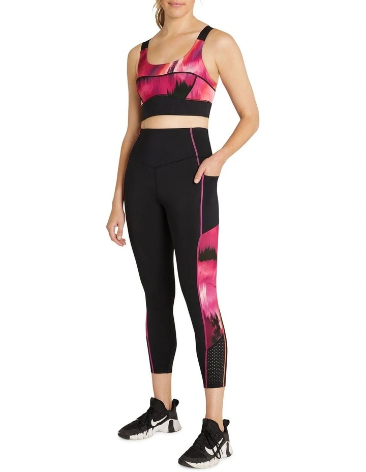 Phantom Pocket Ankle Grazer Tights In Black - Image 4