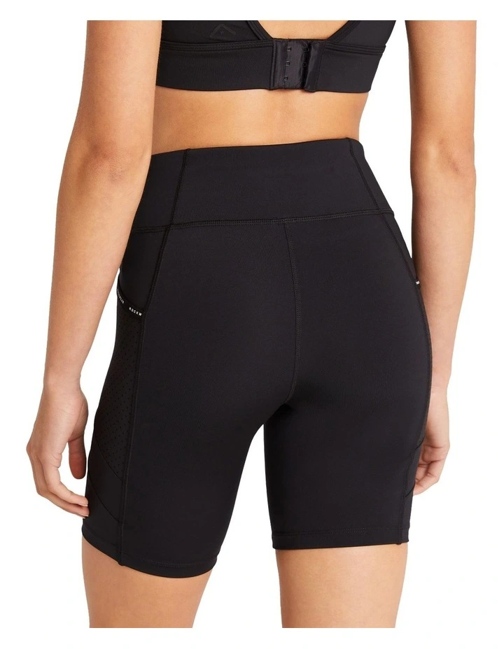 Asana Pocket Bike Shorts In Black - Image 5