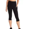 Luxesoft Pocket 3/4 Tights In Black