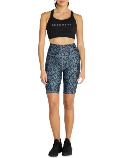 Olympia Pocket Bike Shorts In Black