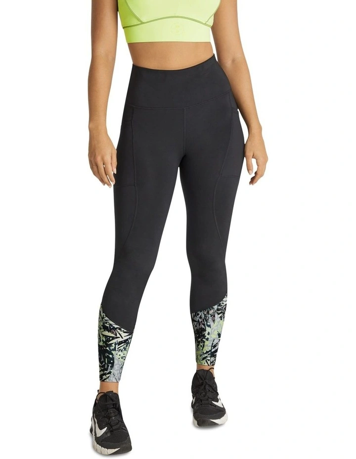 Cruz Full Length High Rise Pocket Tights In Black - Image 4