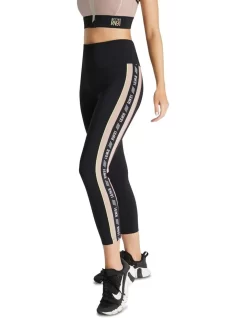 Cruz Ankle Grazer High Rise Pocket Tights In Black