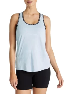 Alaska Mesh Detail Singlet In Sky Blue