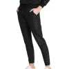 Walk The Line Monogrammed Pant In Black