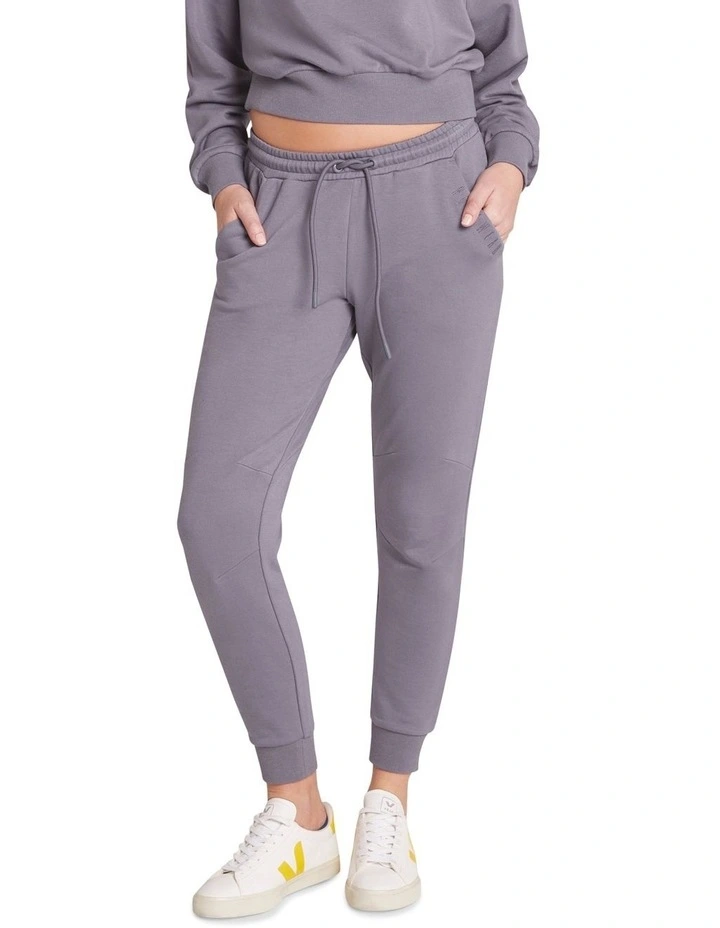 Wild Thing Embroidered Pant In Grey - Image 2