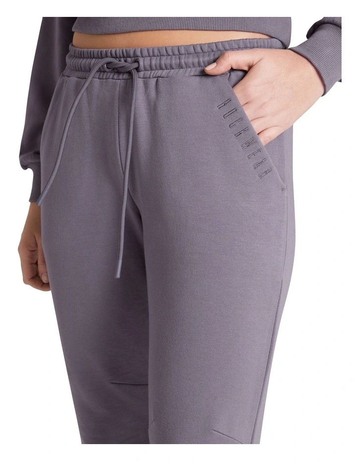 Wild Thing Embroidered Pant In Grey - Image 5