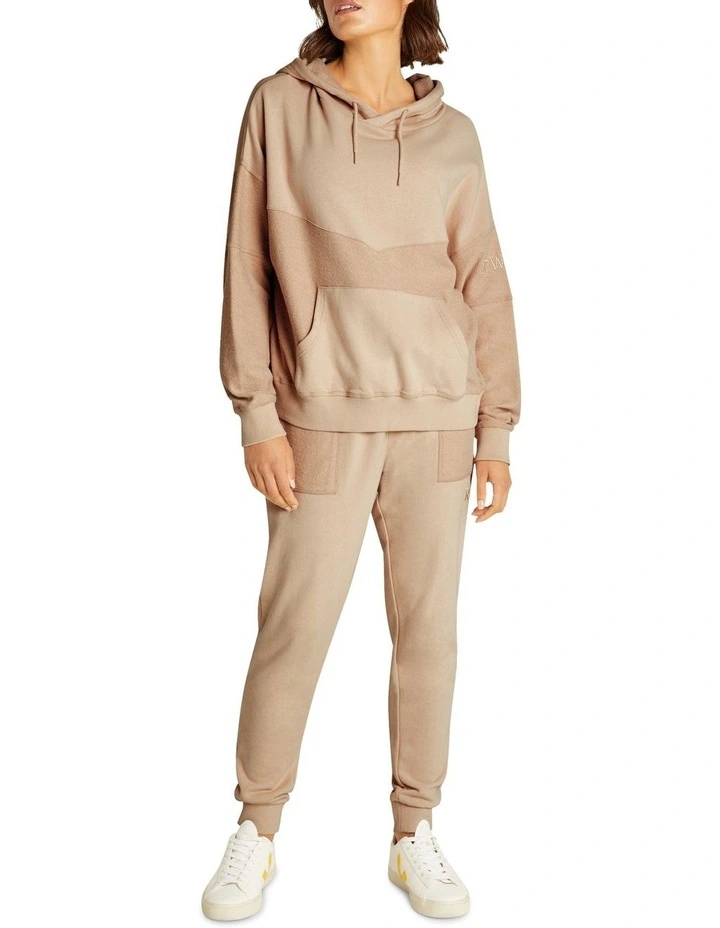 Neu Wave Reverse Terry Hoodie In Neutral - Image 5