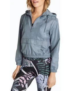 Taiga Logo Jacket In Grey