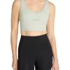 Brooklyn Adjustable High Impact Sports Bra In Green