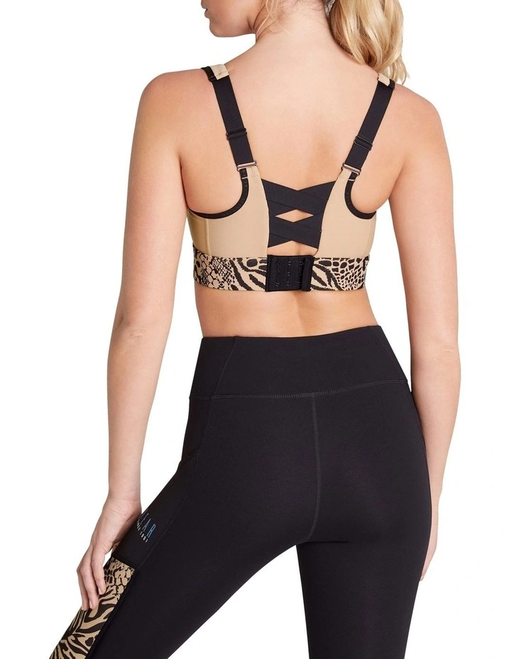 Wild Thing High Impact Sports Bra In Ecru - Image 3