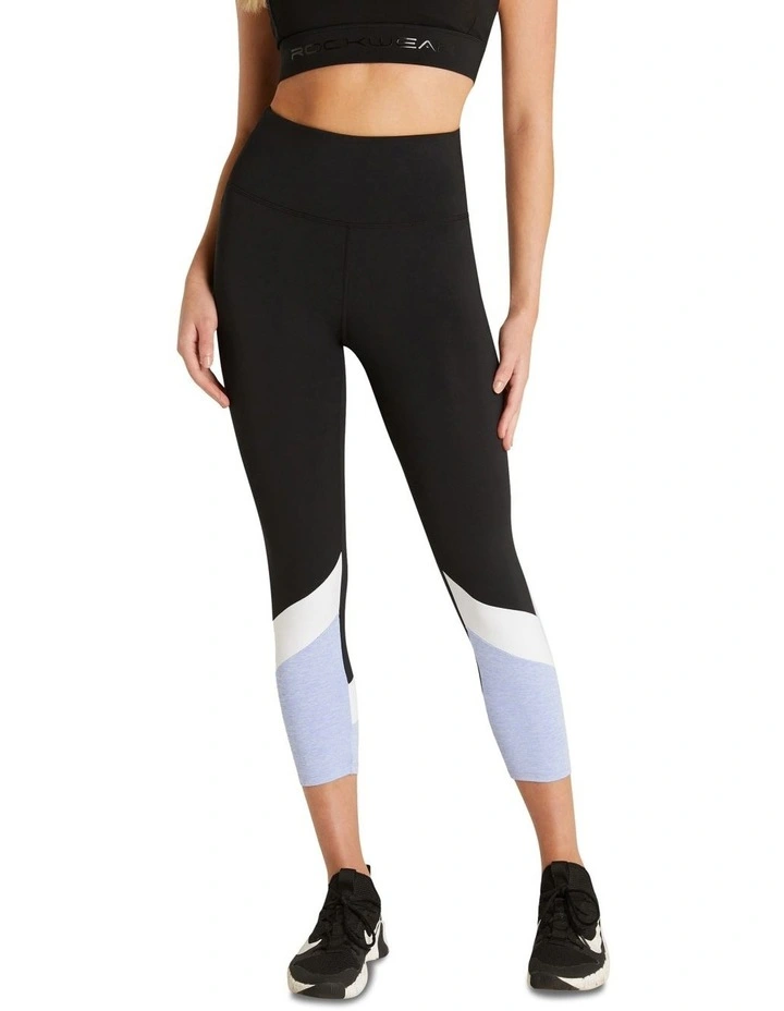 7/8 High Rise Tights In Black