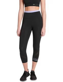 High Rise Pocket 7/8 Tights In Black