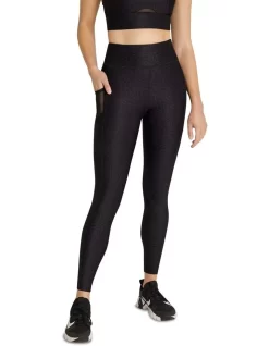 Brooklyn Pocket Full Length Tights In Purple