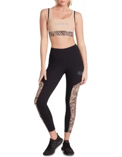 Wild Thing Pocket Ankle Grazer Tights In Black