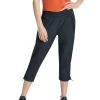 3/4 Rouched Pant In Black