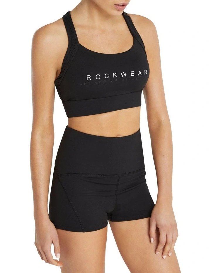 Sprint High Impact Sports Bra In Black - Image 3