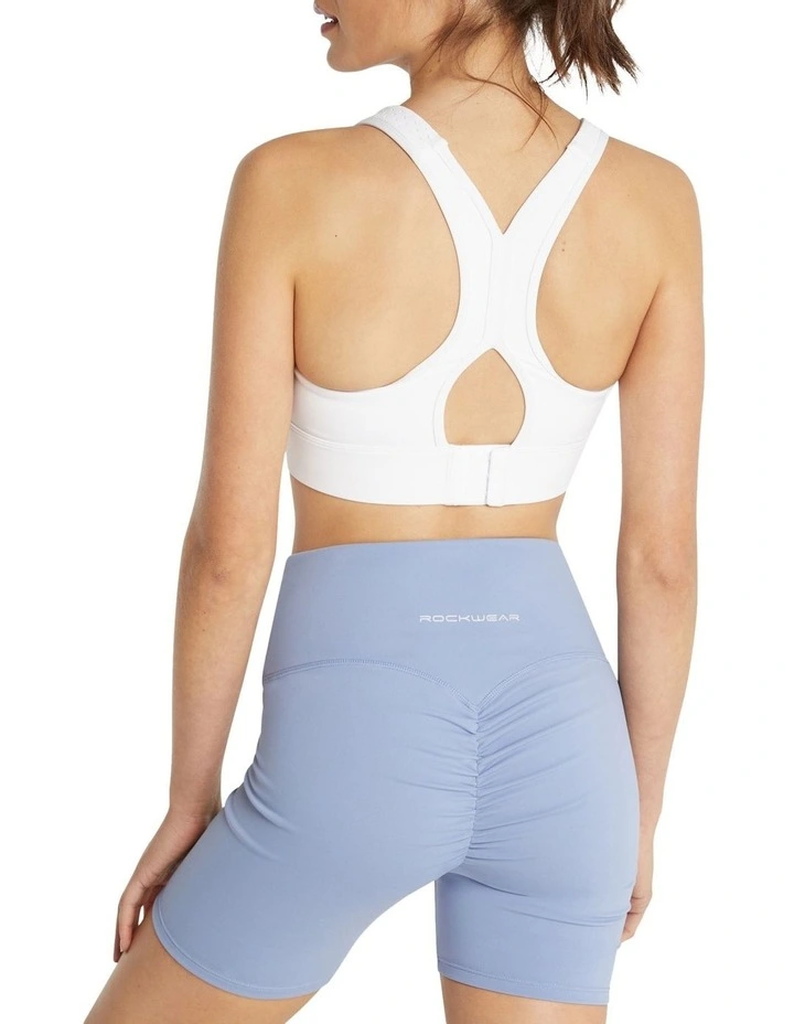 Sprint High Impact Sports Bra In White - Image 3
