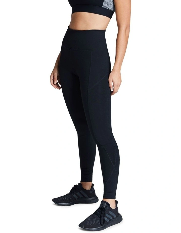 Urban Ultra High Full Length Tight In Black - Image 2