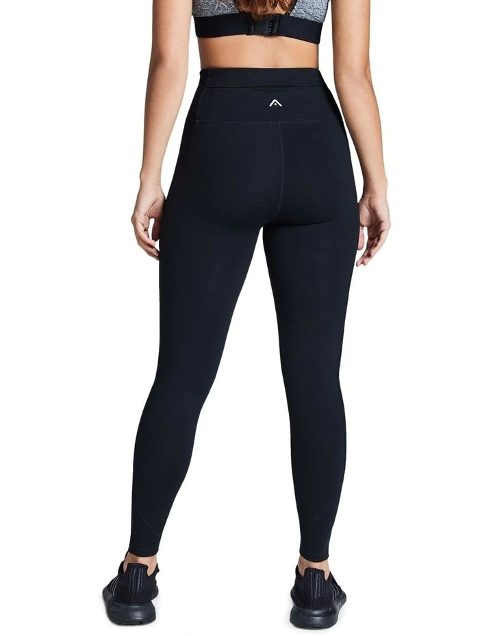 Urban Ultra High Full Length Tight In Black - Image 3