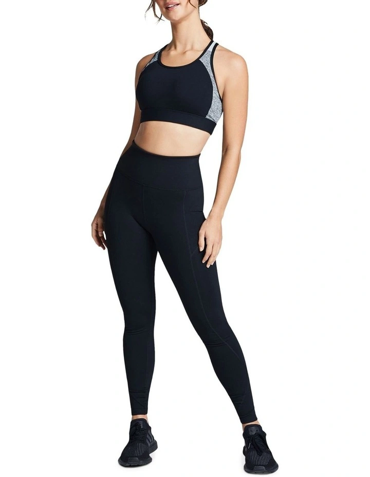 Urban Ultra High Full Length Tight In Black - Image 5