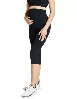 Maternity Ultra High 3/4 Tight In Black