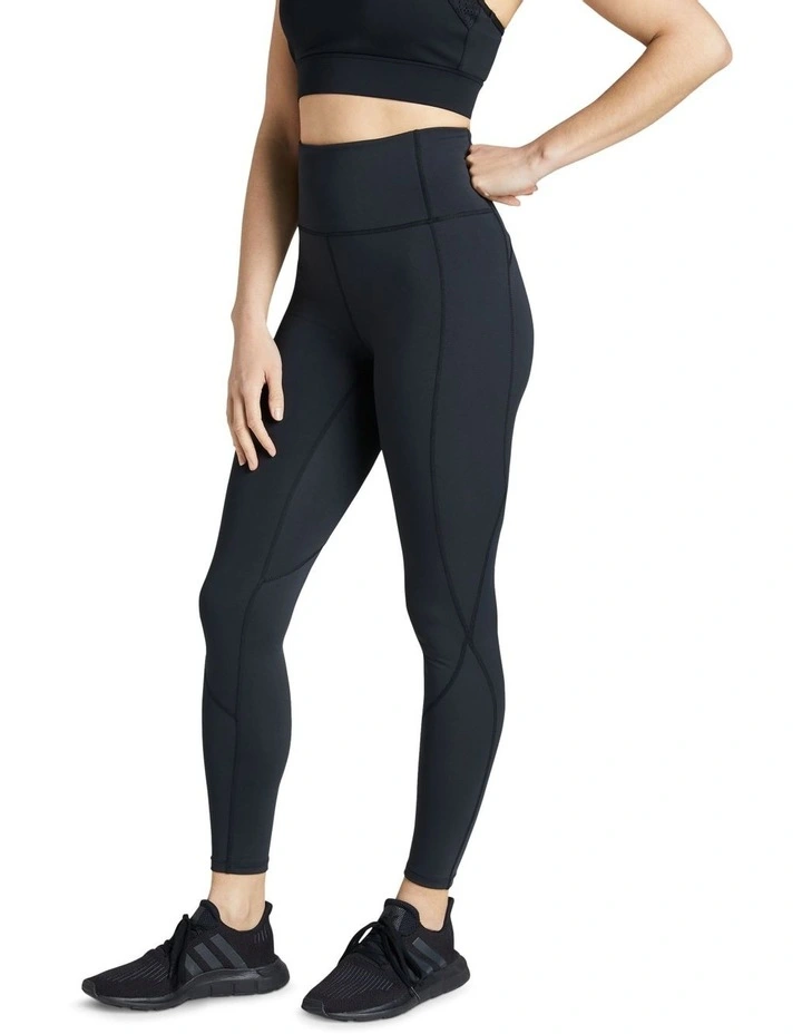 Mantra Full Length Tights In Black - Image 2