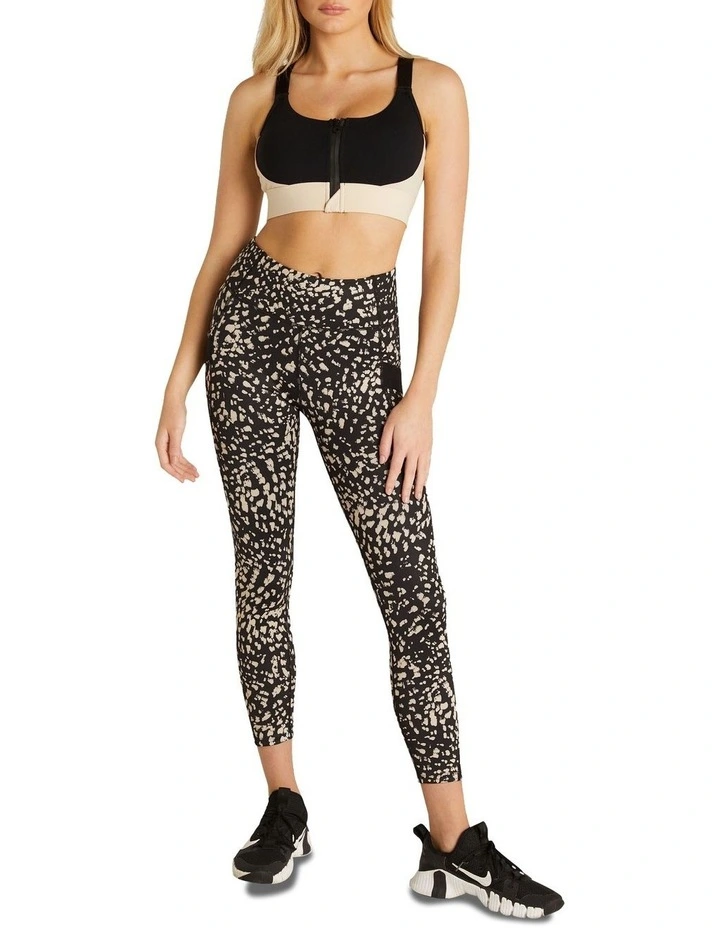 Neu Wave Pocket Ankle Grazer Tights In Black - Image 5