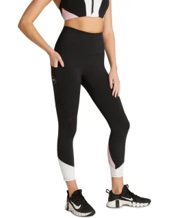 Arizona Pocket Ankle Grazer Tights In Black