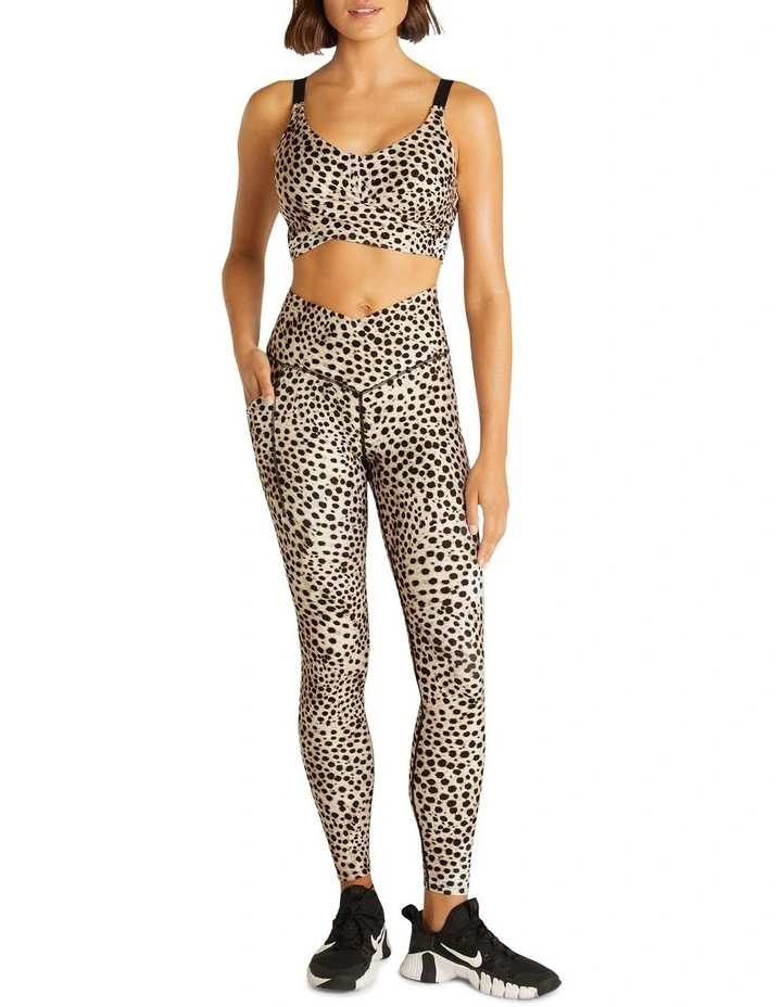 Arizona Pocket Full Length Tights In Multi - Image 5