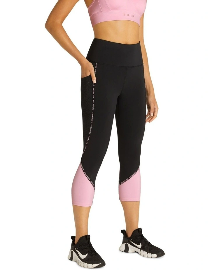 7/8 Power Tights In Black