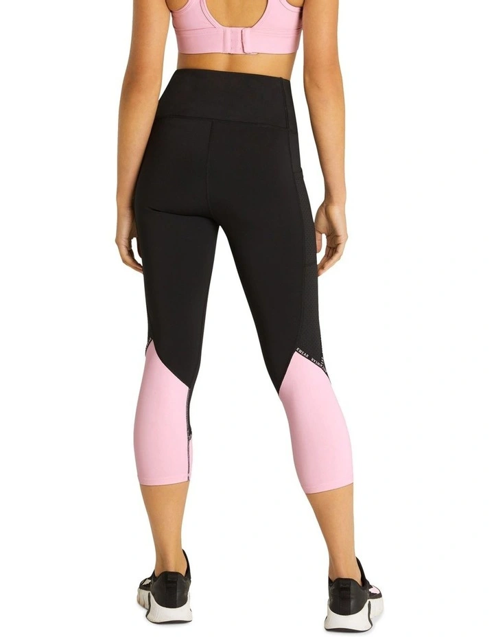 7/8 Power Tights In Black - Image 2