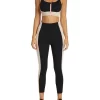 Neu Wave Adjustable Zip Medium Impact Sports Bra In Black