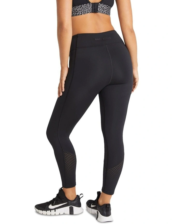 Pocket Ankle Grazer Tights In Black - Image 3